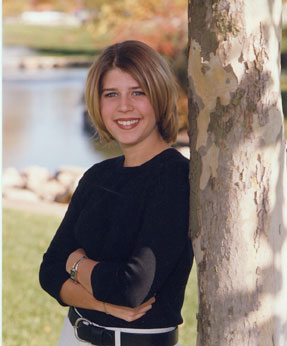 senior photos in the park