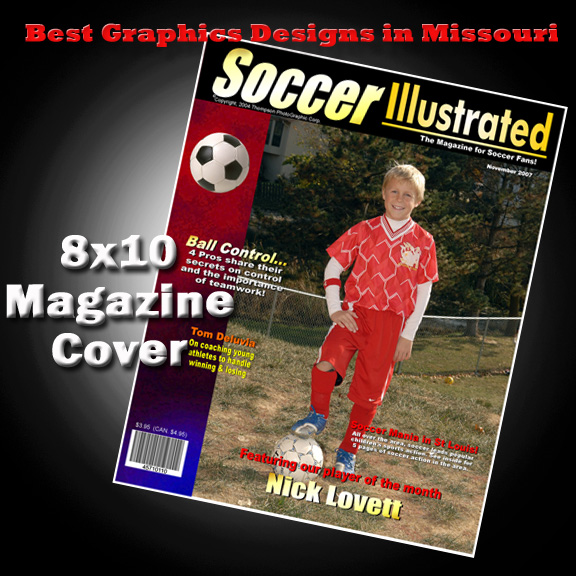childrens soccer magazine cover